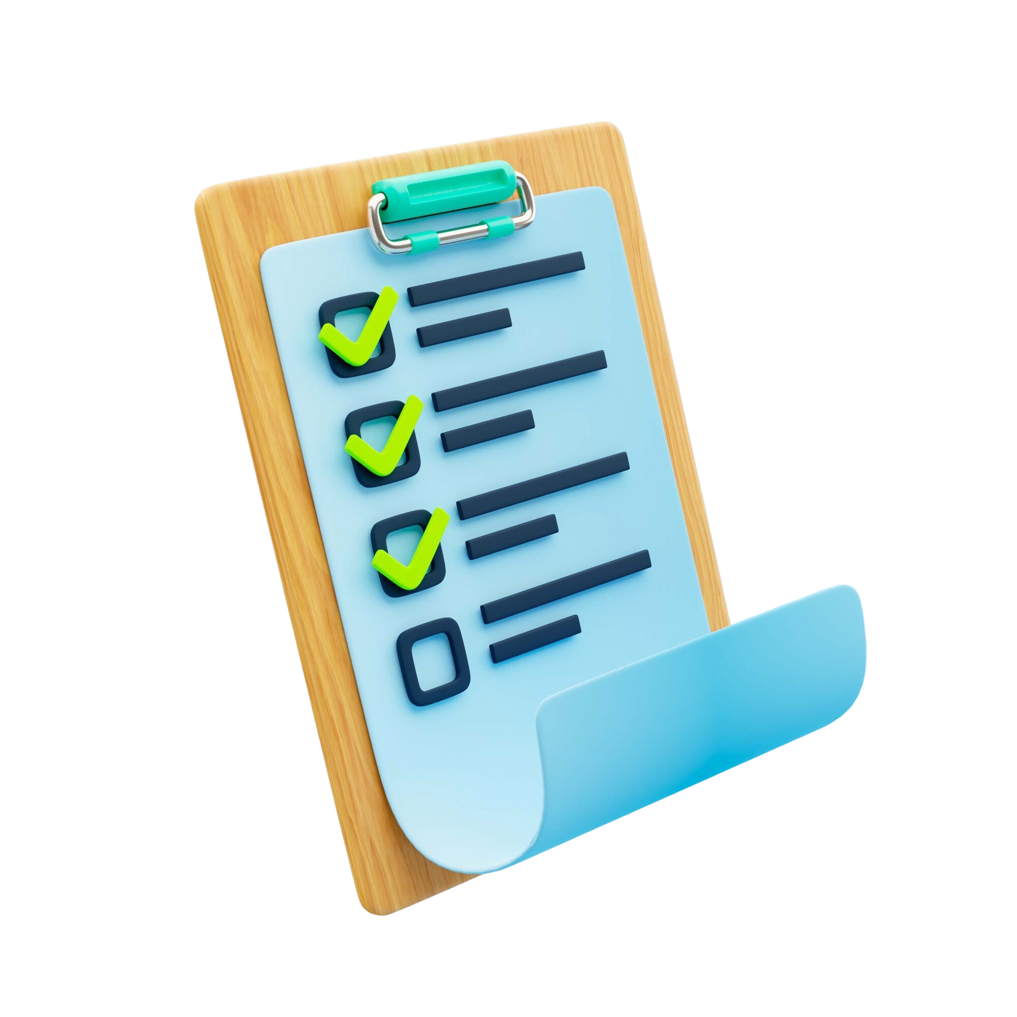 Question Papers Checklist